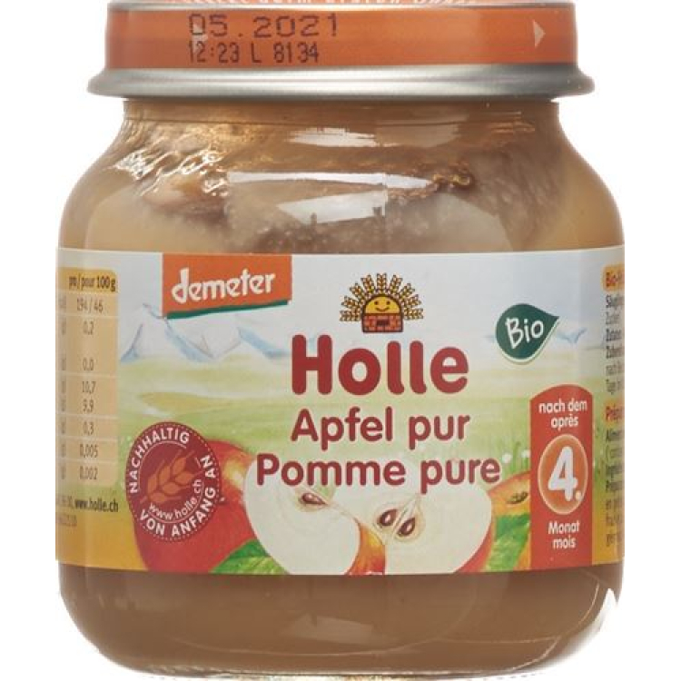 Holle eple ren demeter Bio 125 g