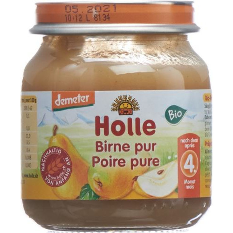 Holle kriaušė grynas demeter Bio 125 g