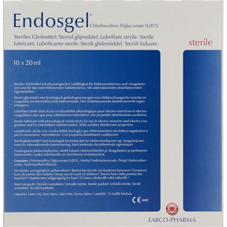 Endosgel määrdeaine 100 Fertspr 6 ml