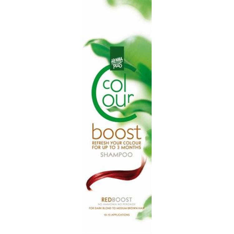 Henna Plus Color Boost шампунь Улаан 200мл