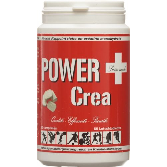 POWER CREA Creatine Monohydrate Tabl 60 قطعة