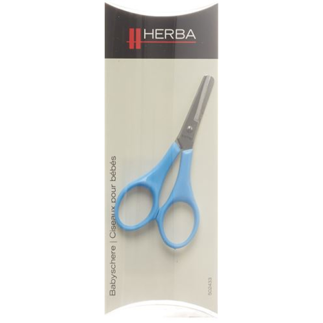 HERBA Baby Scissors Blue