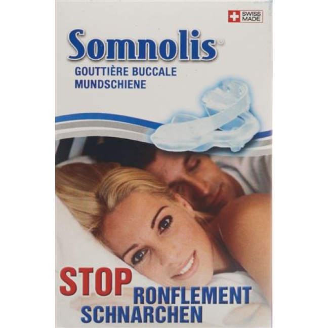 Somnolis mouth splint against snoring