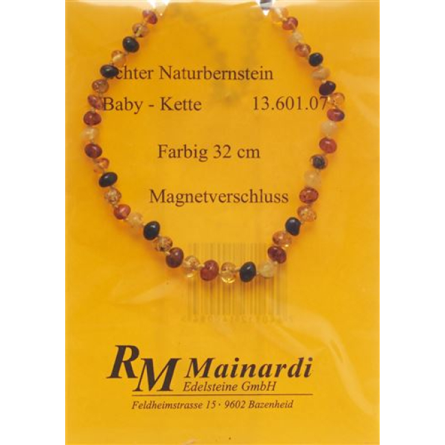 MAINARDI ambre naturel 32cm couleur Magnetverschl