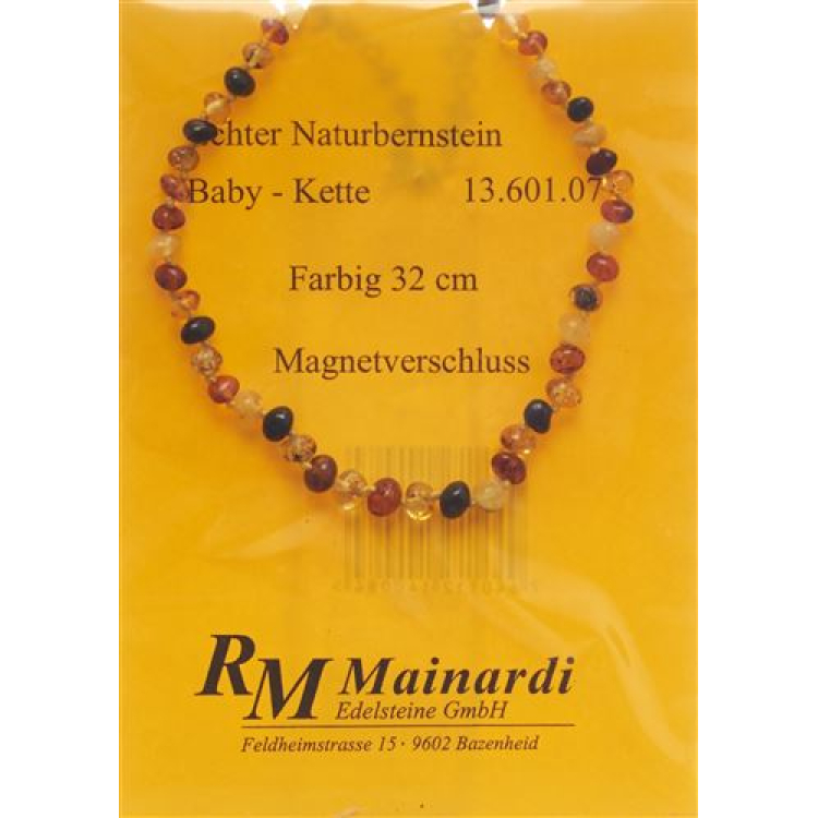 MAINARDI naturlig rav 32cm farve Magnetverschl