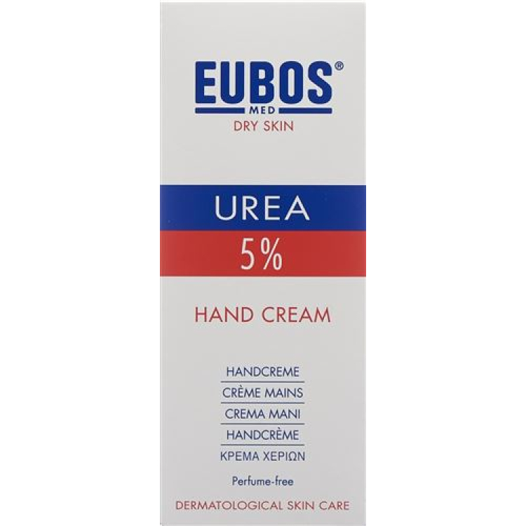 Eubos Urea creme de mãos 5% 75 ml