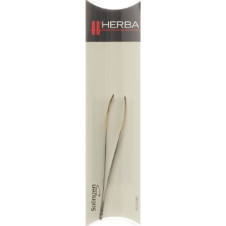 HERBA tweezers 9cm slanted 5353