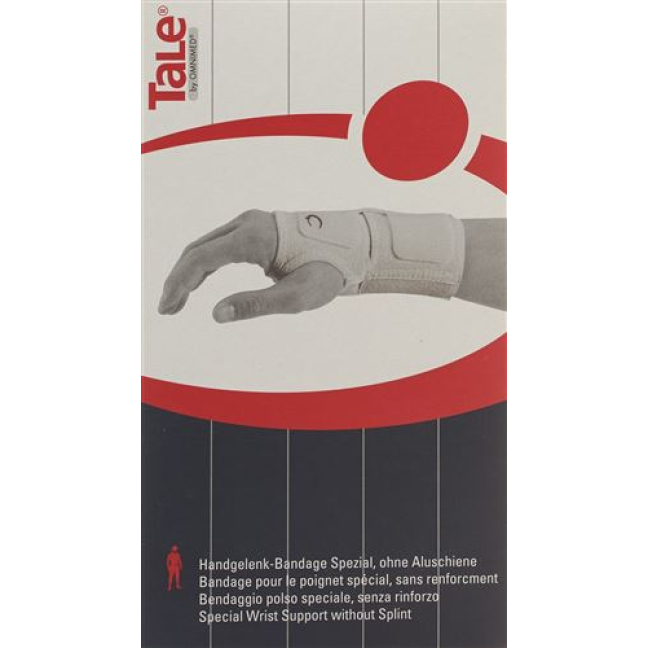 Tale wrist bandage without splint 15cm right skin-colored