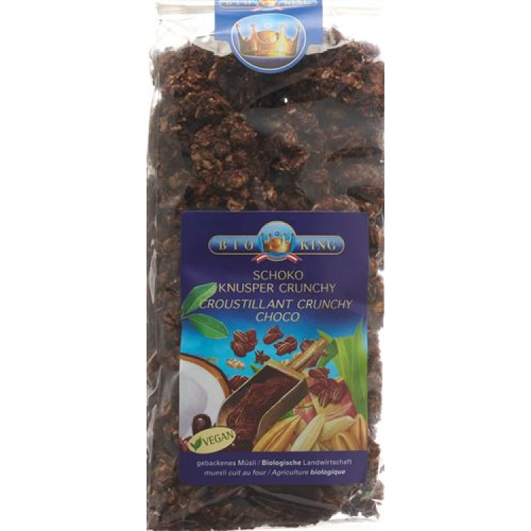 BIOKING Choklad Crunchy Crunchy 375 g