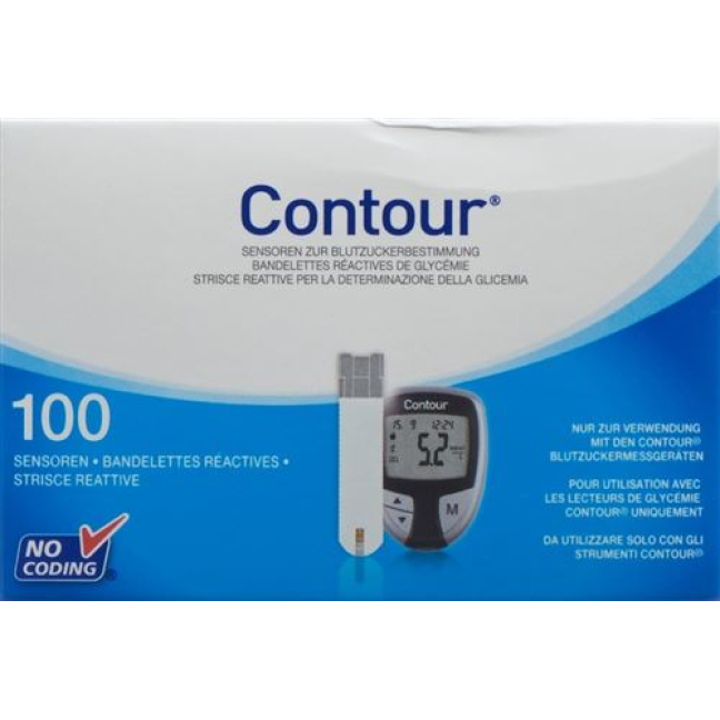 Contour Sensors for Monitoring Glucose Levels