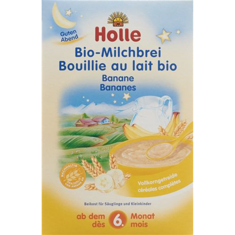 Holle puder banaan bio 250 g