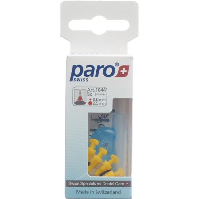 PARO ISOLA F 2.5mm xx-fine yellow cyl 5 հատ