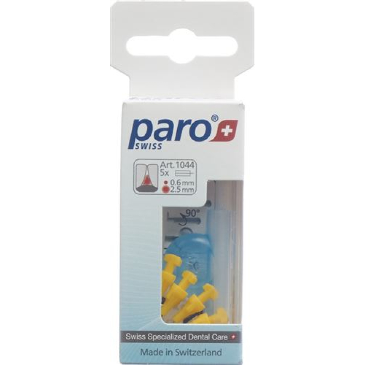 PARO ISOLA F 2.5mm xx-fine yellow cyl 5 шт