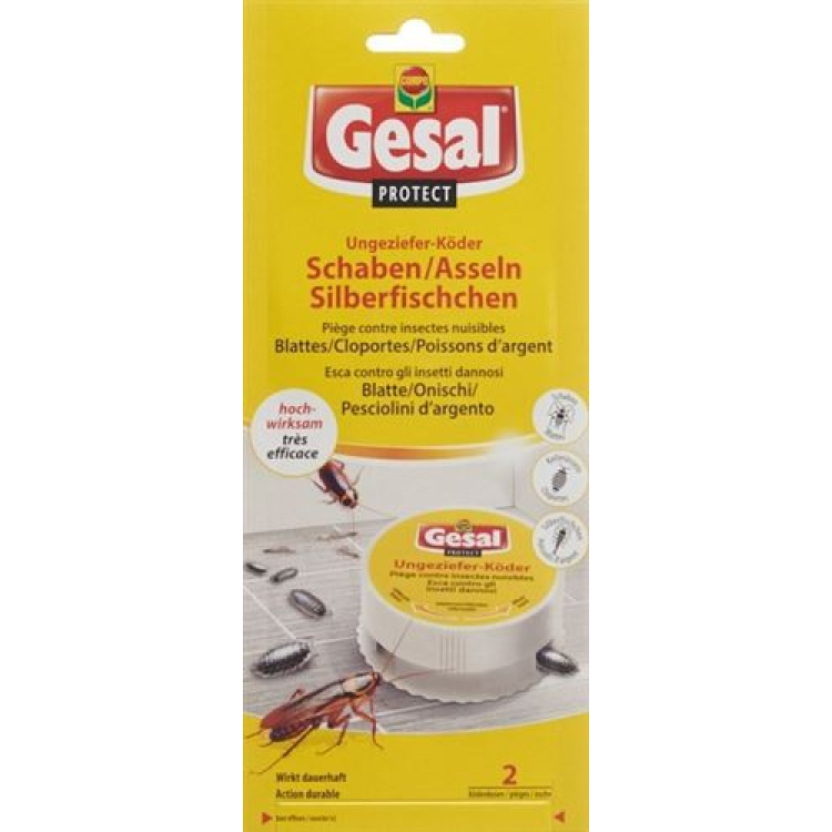 Gesal MELINDUNGI umpan kutu 2 pcs