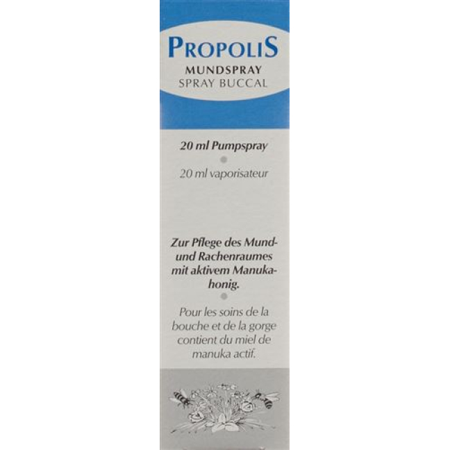Propolis oral sprey ml aktif manuka balı 20