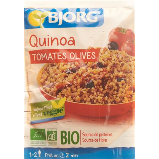 Bjorg Doypack Quinoa Tomate Azeitona 250 g