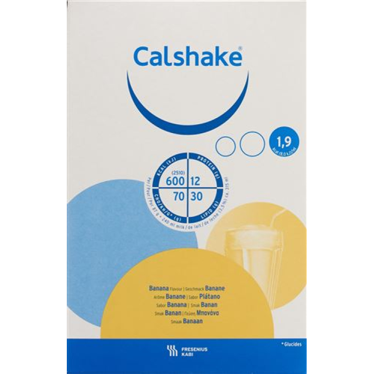 Calshake banaani 7 x 87 g