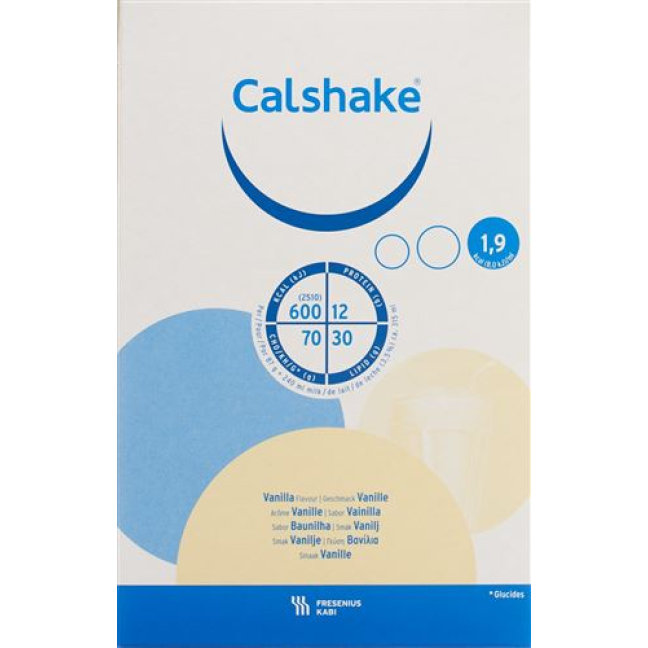 Calshake vanille 7 x 87g