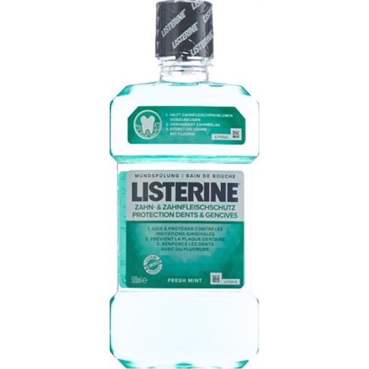 listerine gargara diş ve diş eti koruyucu 500 ml