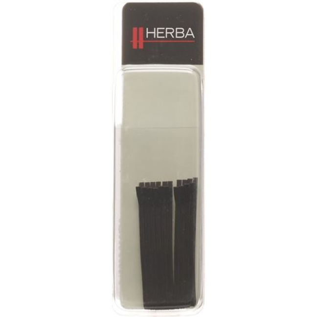 HERBA HAIR CLIPS BLACK 1113