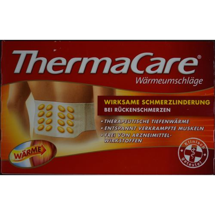 غطاء خلفي من Thermacare عدد 2 قطعة