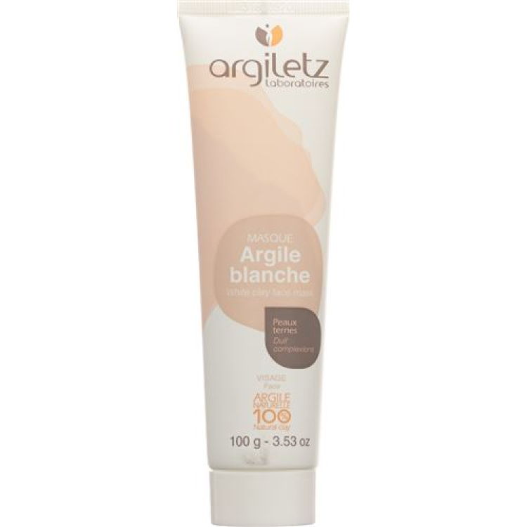 Argiletz Beauty Mask სამკურნალო თიხა თეთრი 100 მლ