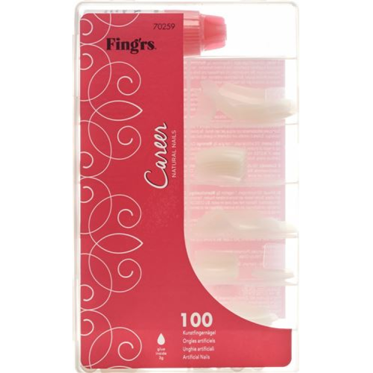 Fingers negleboks Karriere 100 stk