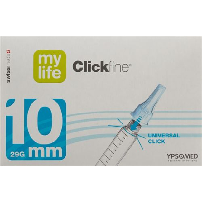 mylife Clickfine Pen aiguilles 10mm 29G 100 pcs