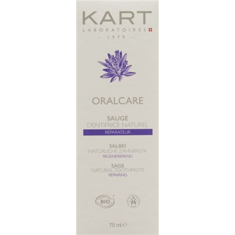 КАРТ Паста за зъби Clay Oralcare Sage 75 мл