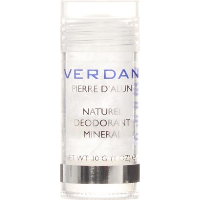 Verdan Alum Deodorant Stick mini cestovní minerální přírodní 30g