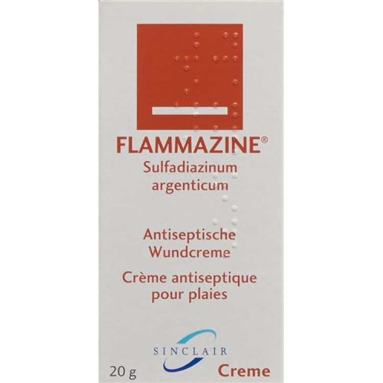 Flammazine Cream tube 20 גרם