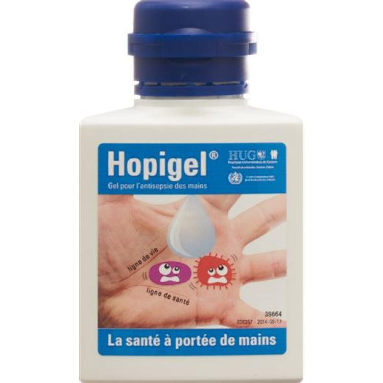 Hopigel oval shishasi 100 ml