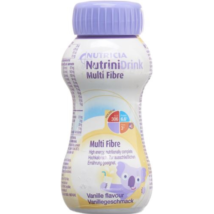 Nutrini Drink Multi Fiber Vanilla 200 мл