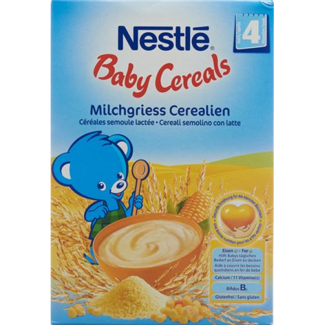 Nestlé Baby Cereals Mjölkgryn 4 Månader 450 g