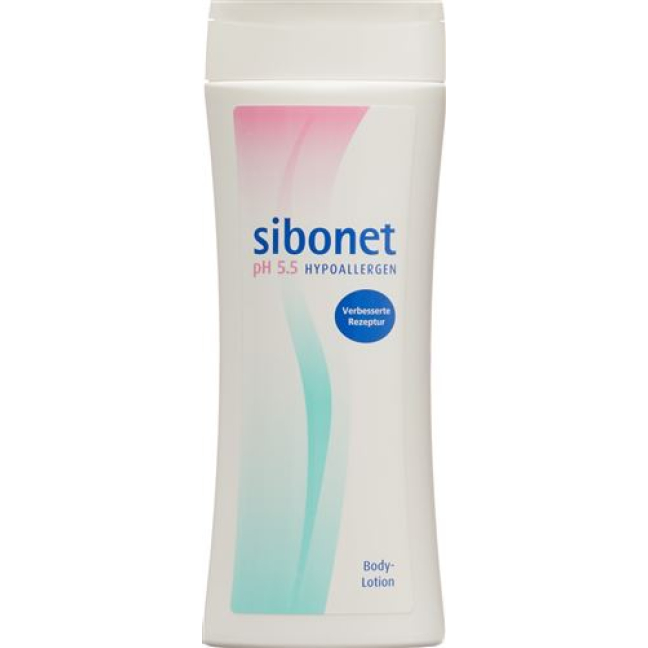 لوسیون بدن Sibonet pH 5.5 ضد حساسیت 250 میلی لیتر