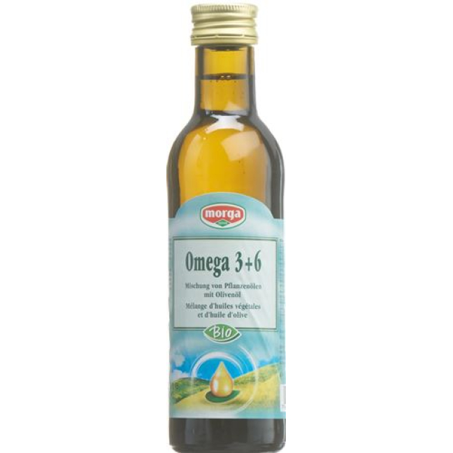 Morga Oméga 3+6 pressé à froid bio Fl 1.5 dl