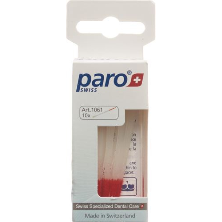 PARO BRUSH STICKS artificial toothpicks 10 pcs