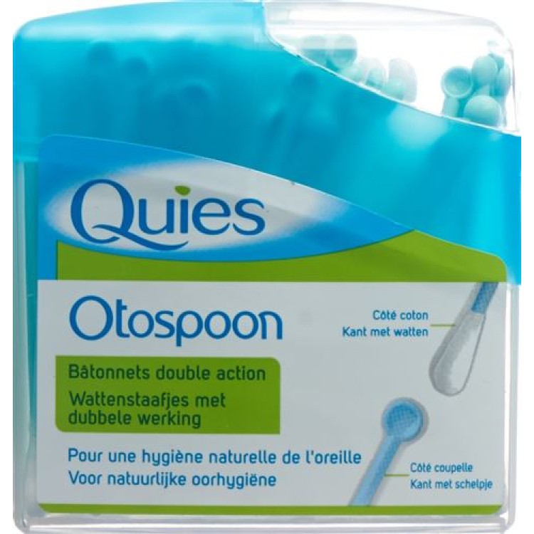 Quies Otospoon جوانه پنبه 100 عدد