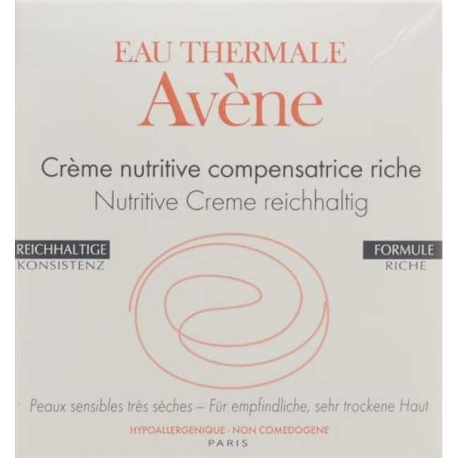 AVENE Nutritive Cream rig (gammel) 50 ml