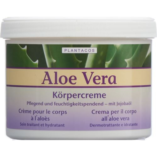 Plantacos Aloe Vera Body Cream 500ml pot