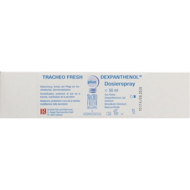 Tracheo Fresh + Dexpanthenol Spray 50 ml