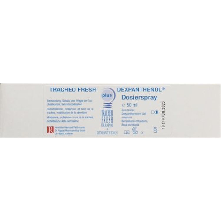 Tracheo Fresh + dekspantenol pršilo 50 ml