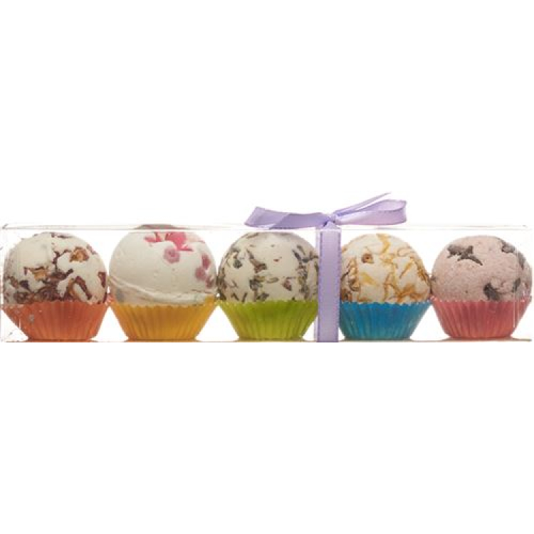 Coffret cadeau Aromalife avec 5 chocolats de bain