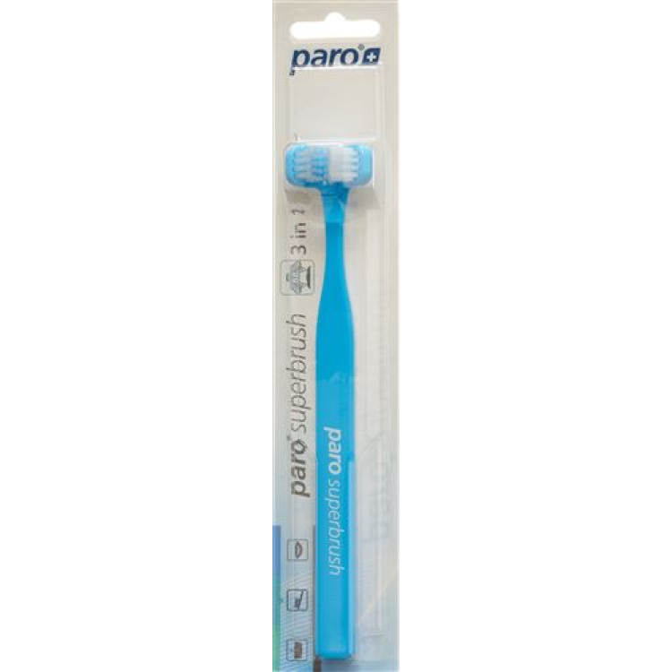 Βούρτσα τριών κεφαλών PARO Super Brush