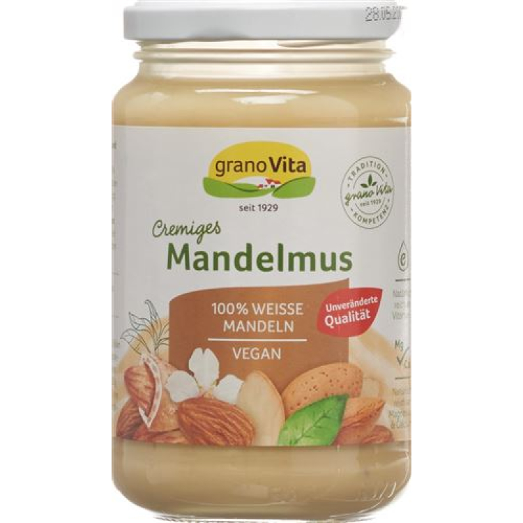 Mantequilla de almendras GranoVita 350 g