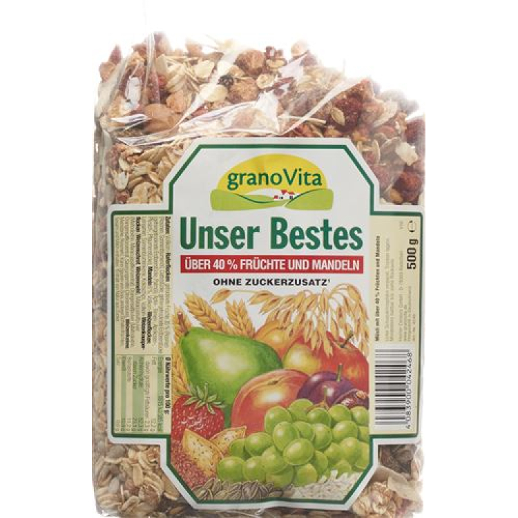 GranoVita Knusper Müesli unser Bestes 500 g