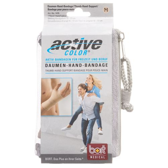 Active Color thumbs-hand bandage S skin