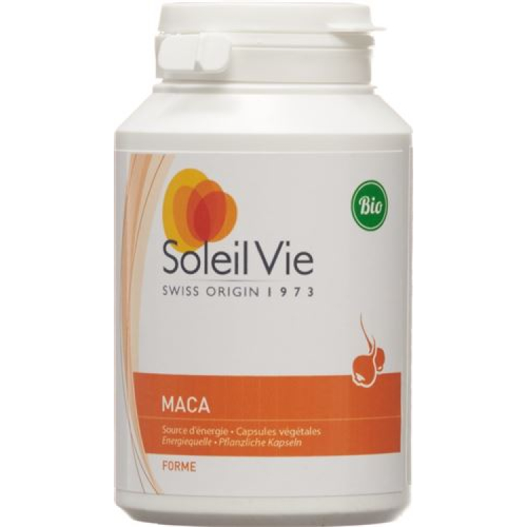 SOLEIL VIE MACAPRO कैप्सूल 500 मिलीग्राम ऑर्गेनिक 120 पीसी