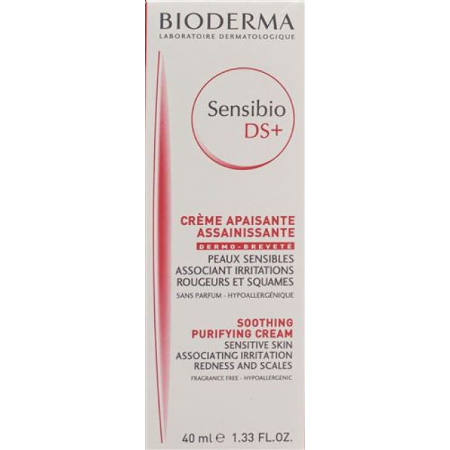 Bioderma Sensibio Ds + krem ​​40 ml