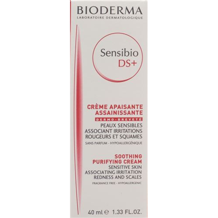 Bioderma Sensibio Ds + კრემი 40 მლ